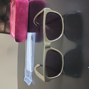 Gucci Green/green Brown Sunglasses